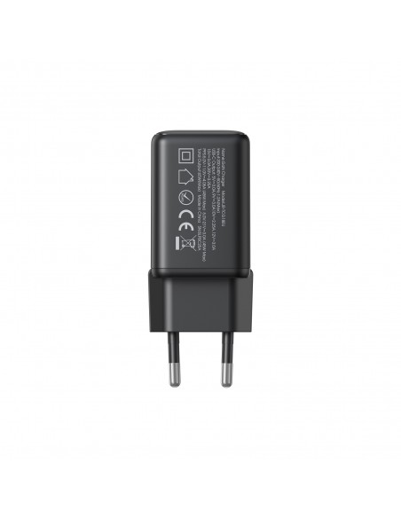 Įkroviklis Joyroom JR-TCG18 65W GaN USB-C juodas