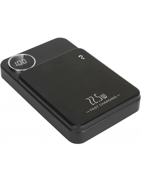Išorinė baterija Power Bank Reach RR-H211 22.5W MagSafe 10000mAh juoda