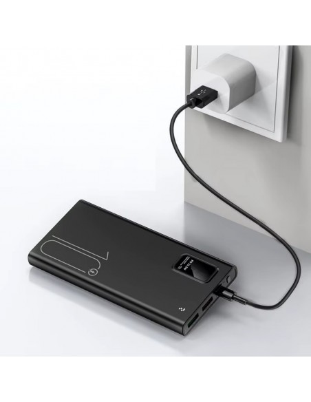 Išorinė baterija Power Bank Reach RR-H32B 22.5W 10000mAh juoda