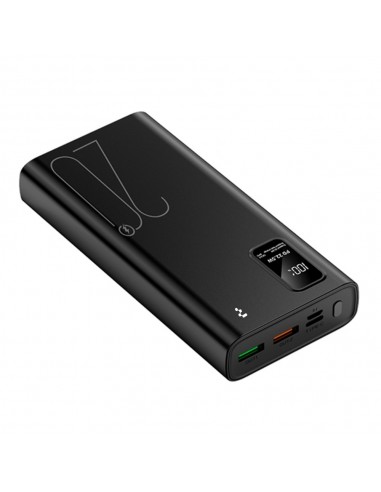 Išorinė baterija Power Bank Reach RR-H33B 22.5W 20000mAh juoda