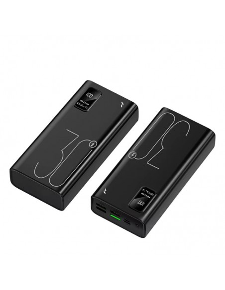 Išorinė baterija Power Bank Reach RR-H34B 22.5W 30000mAh juoda