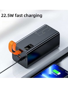 Išorinė baterija Power Bank Reach RR-H39B 22.5W 50000mAh juoda 2