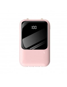 Išorinė baterija Power Bank Reach RR-H726 10W 10000mAh rožinė