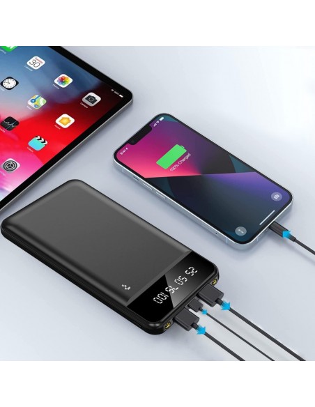 Išorinė baterija Power Bank Reach RR-JP12 10W 20000mAh juoda