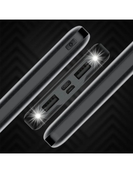 Išorinė baterija Power Bank Reach RR-JP12 10W 20000mAh juoda