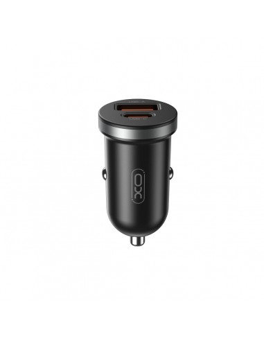Automobilinis įkroviklis XO CC56 30W USB-A/USB-C juodas