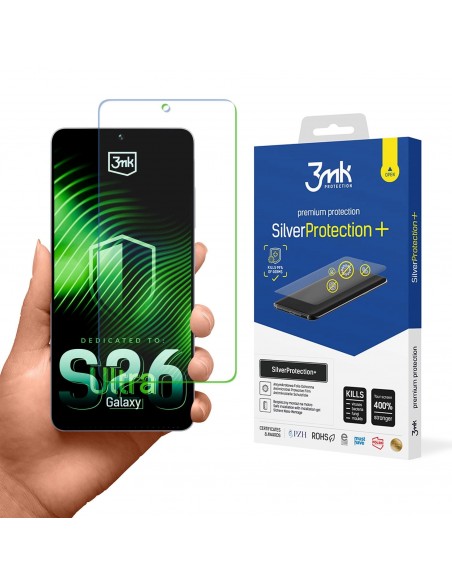 LCD apsauginė plėvelė 3mk Silver Protection+ Samsung S948 S26 Ultra