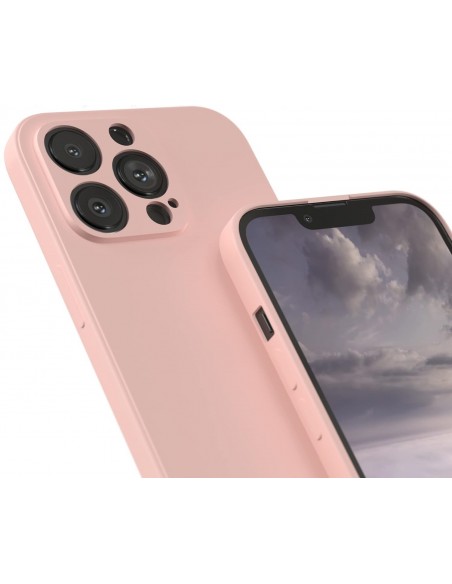 Dėklas Liquid Silicone 1.5mm Samsung A576 A57 5G rožinis