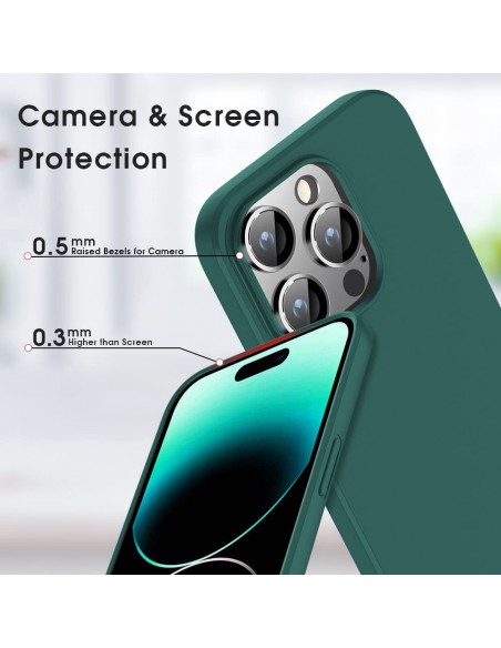 Dėklas X-Level Guardian Samsung A576 A57 5G tamsiai žalias