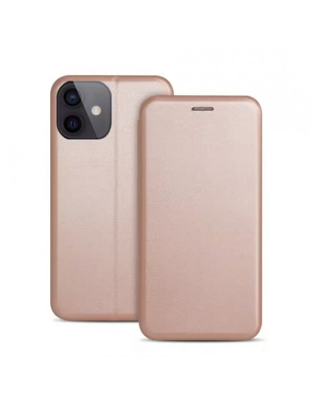 Dėklas Book Elegance Samsung A376 A37 5G rožinio aukso