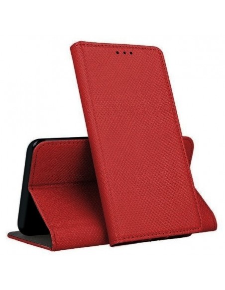 Dėklas Smart Magnet Samsung A576 A57 5G raudonas