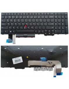 Klaviatūra LENOVO Thinkpad L15 Gen2, su pašvietimu, su “trackpoint”, su telefono mygtuku, US