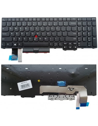 Klaviatūra LENOVO Thinkpad L15 Gen2, su pašvietimu, su “trackpoint”, su telefono mygtuku, US