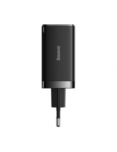 Įkroviklis Baseus GaN5 Pro 65W 2xUSB-C/USB-A + USB-C to USB-C cable juodas CCGP120201 2