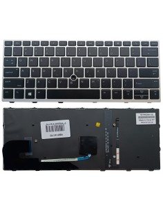 Klaviatūra HP Elitebook 730, 735, 830 G5/G6, su pašvietimu ir „trackpoint“