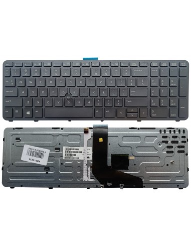 Klaviatūra HP ZBook 15 G1 G2, su pašvietimu ir „trackpoint“, US
