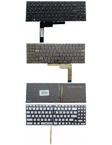 Klaviatūra MSI: MS-1585, su RGB apšvietimu, US