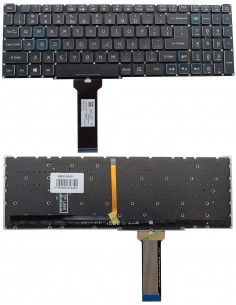 Klaviatūra ACER: Predator Helios 300 PH315-52, PH315-53, su pašvietimu, US