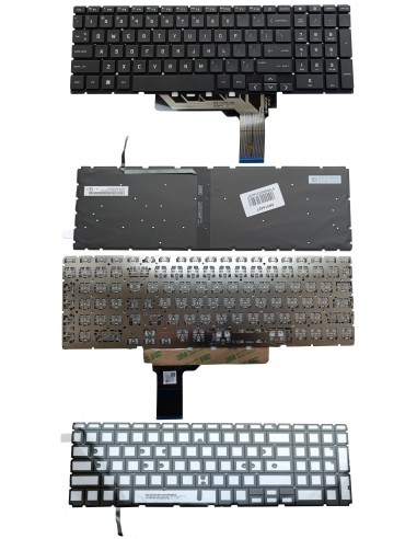Klaviatūra HP Victus 16-R, 16-E, 16-D, 16-S, su pašvietimu, US