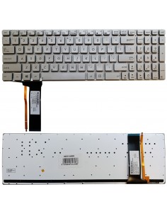 Klaviatūra ASUS N56, N76, N750, su pašvietimu, US