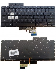 Klaviatūra ASUS Tuf Dash FX516, FX516P, F516, su pašvietimu, US