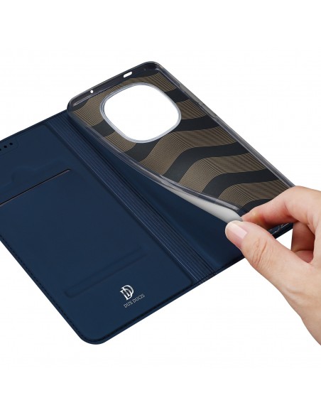 Dėklas Dux Ducis Skin Pro Xiaomi Redmi Note 15 Pro Plus 5G tamsiai mėlynas