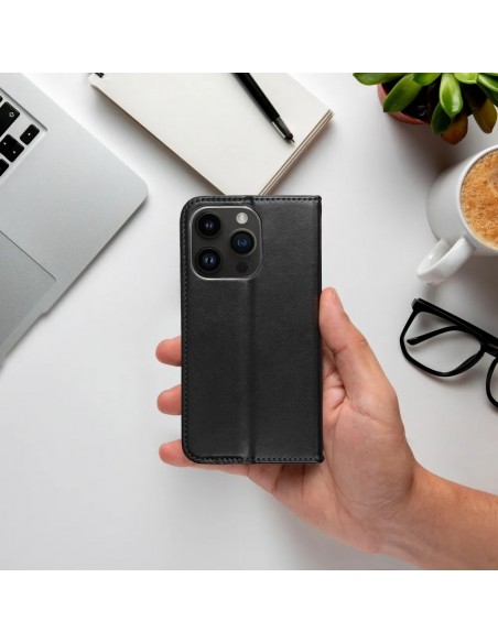 Dėklas Smart Magnetic Samsung A376 A37 5G juodas