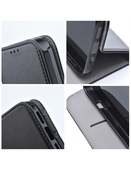 Dėklas Smart Magnetic Samsung A576 A57 5G juodas