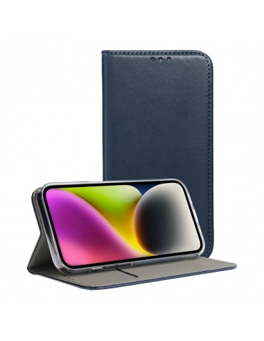 Dėklas Smart Magnetic Samsung A576 A57 5G tamsiai mėlynas