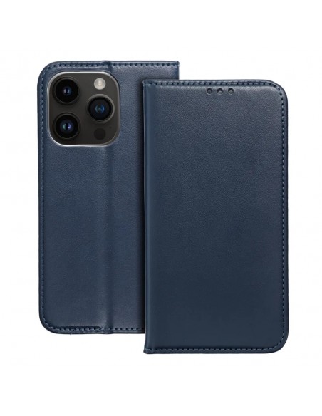 Dėklas Smart Magnetic Samsung A576 A57 5G tamsiai mėlynas