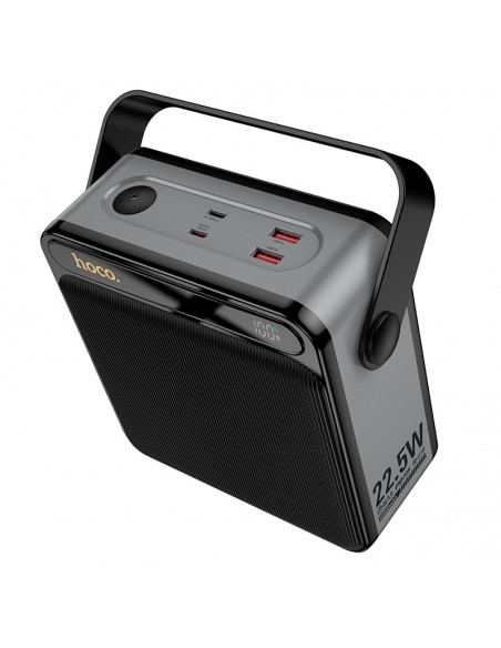 Išorinė baterija Power Bank Hoco J161 22.5W+PD20W 80000mAh juoda