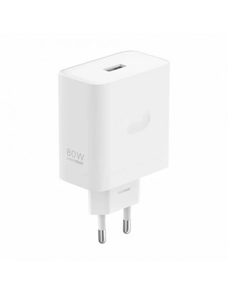 Įkroviklis Realme SuperVOOC 80W USB-A baltas