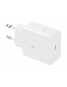 Įkroviklis Samsung EP-T4511XWEGEU 45W USB-C + USB-C to USB-C cable 1.8m baltas 2