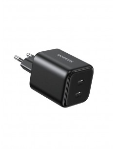 Įkroviklis Ugreen X526 GaN 45W 2xUSB-C juodas (65058)