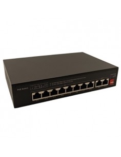 PoE šakotuvas 1000Mbps 8portų +2G uplink