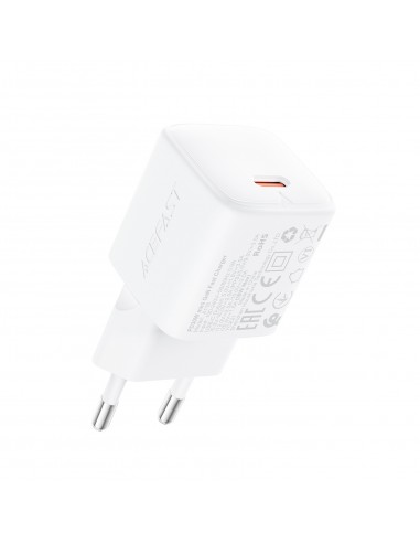 Įkroviklis Acefast A118 30W GaN USB-C baltas