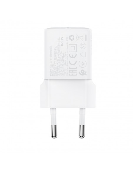 Įkroviklis Acefast A118 30W GaN USB-C baltas