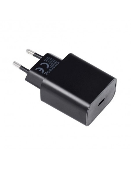Įkroviklis Blue Star 20W USB-C + USB-C to Lightning cable juodas
