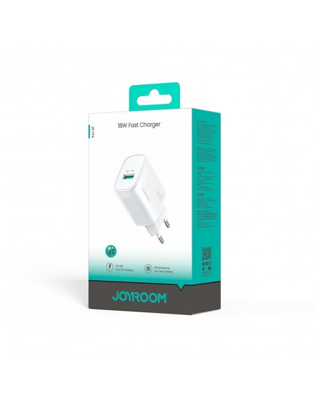 Įkroviklis Joyroom JR-TF4 18W USB-A baltas