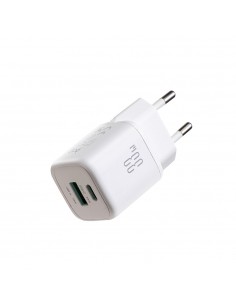 Įkroviklis Joyroom JR-TG7 33W USB-C/USB-A baltas
