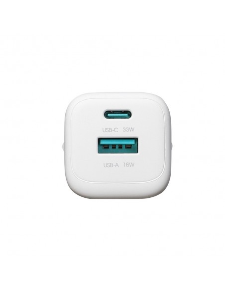 Įkroviklis Joyroom JR-TG7 33W USB-C/USB-A baltas