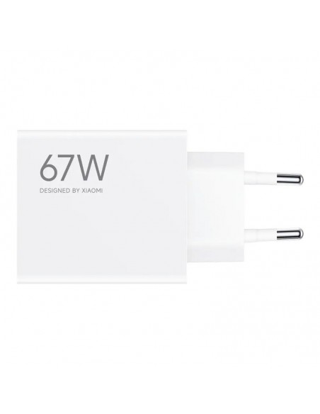 Įkroviklis Xiaomi HyperCharge Power Adapter 67W USB-A baltas BHR07SKEU