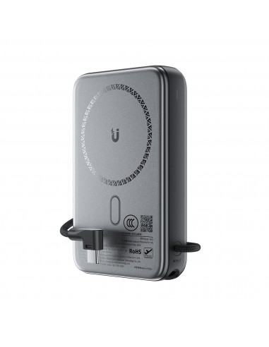Išorinė baterija Power Bank Acefast M24-10000 22.5W Magnetic Wireless 10000mAh juoda