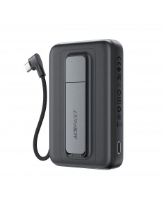 Išorinė baterija Power Bank Acefast M24-10000 22.5W Magnetic Wireless 10000mAh juoda 2