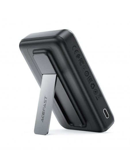 Išorinė baterija Power Bank Acefast M24-10000 22.5W Magnetic Wireless 10000mAh juoda