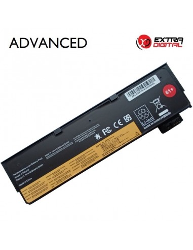 Nešiojamo kompiuterio baterija LENOVO SB10K97583 01AV425, 5200mAh, Extra Digital Advanced