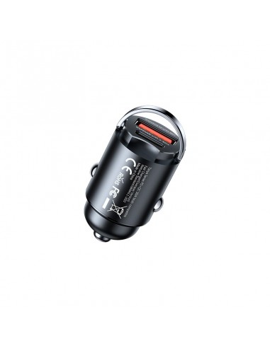 Automobilinis įkroviklis Remax RCC359 30W USB-C/USB-A juodas
