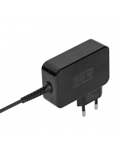 Universalus nešiojamų kompiuterių įkroviklis Kruger&Matz 65W juodas 2