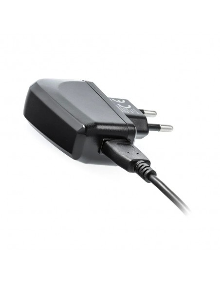 Įkroviklis Blue Star Lite 10W USB-A + USB-A to USB-C cable juodas