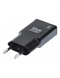 Įkroviklis Blue Star Slim GaN 25W USB-C/USB-A juodas 2
